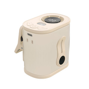 Siou Mini Clip Fan YH-F129 Digital Display <b>Battery</b> Powered Portable Wearable Fan 360 Degree Rotating Waist Hanging - Product Image 5