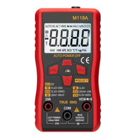 Multimètre M118A 6000 Comptes, Testeur Multifonction Automatique True RMS