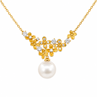 Bijoux UM en argent 925, perle d'eau douce, zircon blanc, plaqué or 18 carats, cadeau de fiançailles, tendance, polyvalent, mariage