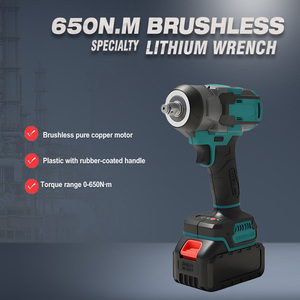 650N.M Brushless Cordless Impact Wrench 21V High <b>Torque</b> Industrial Power Tool <b>Set</b> with Pure Copper Motor - Product Image 3