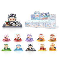 Série Lucky Beast : Boîte Mystère en Résine - Figurine de Danse du Lion Chinois, Art de Collection, Porte-Bonheur, Décoration de Bureau, Cadeaux