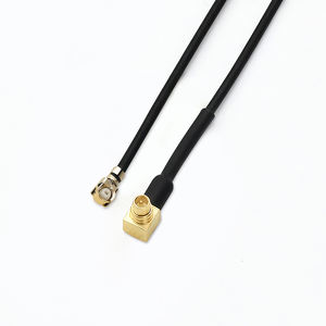 Cable <span class=keywords><strong>coaxial</strong></span> macho SMA de ángulo recto de 90 grados Cable <span class=keywords><strong>coaxial</strong></span> RF de comunicación de <span class=keywords><strong>antena</strong></span> RG178 50 ohmios - Product Image 3