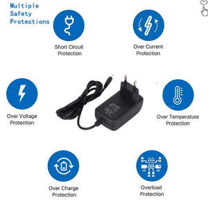 ETL CE FCC ROHS SAA AC DC tường sạc 5V 6V 9V 18V 24V 12V 100mA 350mA 500mA 0.5A 1A 2A 3A Power Adapter với EU AU US UK Cắm - Product Image 6