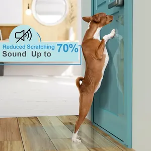 Anti-Scratch Dog Door Scratch Shield Cat Scratch Furniture Protector PVC Transparent Door Protector
