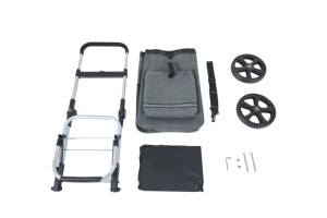 Carritos de Compras de Aluminio, Carritos de Lavandería, Carritos Plegables de Tres Ruedas para Subir Escaleras - Product Image 6