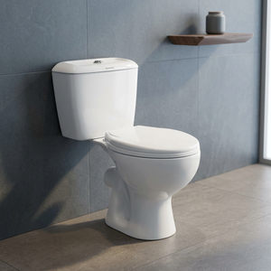 Inodoro de Cerámica OEM de Dos Piezas con Doble Descarga, Ecológico, Diseño Italiano Moderno - Product Image 2