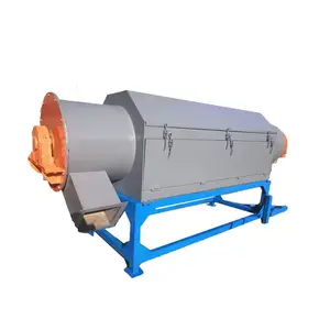 high capacity dehydrator/plastic big dryer Waste pp pe pet plastic flake film horizontal dryer