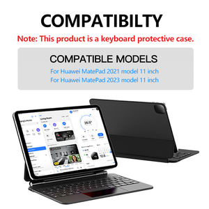 Para <span class=keywords><strong>Huawei</strong></span> <span class=keywords><strong>MatePad</strong></span> Funda para <span class=keywords><strong>teclado</strong></span> de <span class=keywords><strong>11</strong></span> pulgadas con tijeras mágicas magnéticas Nueva funda para <span class=keywords><strong>teclado</strong></span> de tijeras - Product Image 2