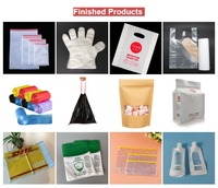 Tianyue Machine de fabrication de sacs poubelle de couverture de table en plastique à joint jetable entièrement automatique Sacs poubelle sur rouleau pour poubelle