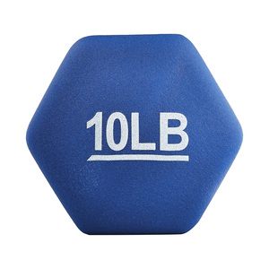 Haltères hexagonaux en fonte durables avec logo personnalisé du fournisseur, 1, <span class=keywords><strong>2</strong></span>, 3, 4, 5, 6, 7, 8, 10, 12, 15, 20 LBS, pour l'entraînement de force - Product Image 4
