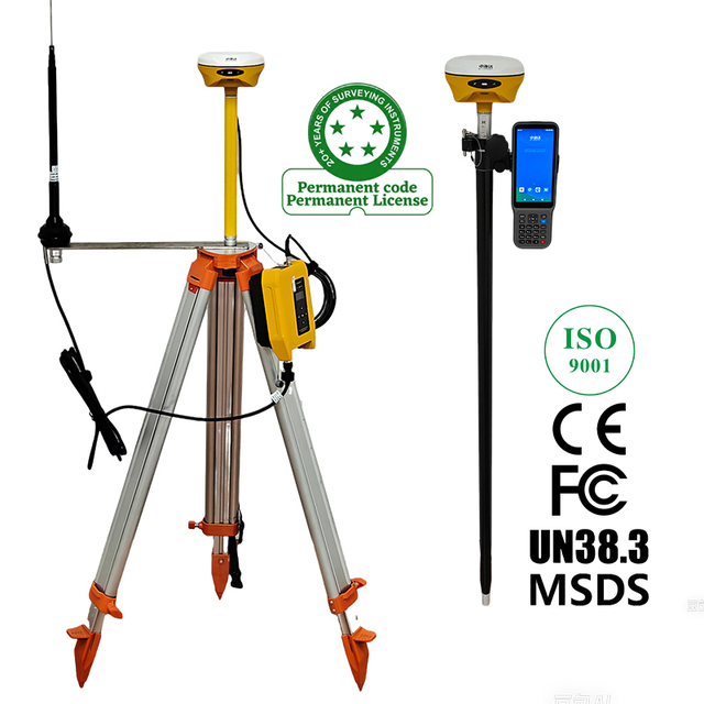 2026 AI Hi Target V300 V500 Surveying Instrument Equipment Base and Rover Topografia Drones 1408Ch Machine Gnss Rtk Gps Receiver