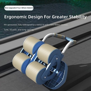 Roue abdominale à rappel automatique avec interconnexion intelligente par application <span class=keywords><strong>pour</strong></span> l'engagement musculaire, les crunches, <span class=keywords><strong>un</strong></span> <span class=keywords><strong>ventre</strong></span> <span class=keywords><strong>plat</strong></span> et le renforcement parfait des abdominaux, <span class=keywords><strong>pour</strong></span> usage domestique - Product Image 4