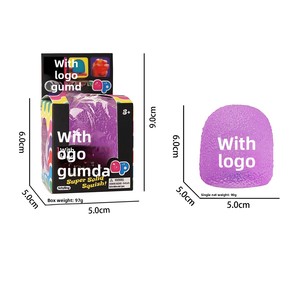 Juguete Antiestrés de Maltosa para Apretar y Estirar, Juguete de Rebote Lento, Cubos Antiestrés en Varios Estilos - Product Image 6