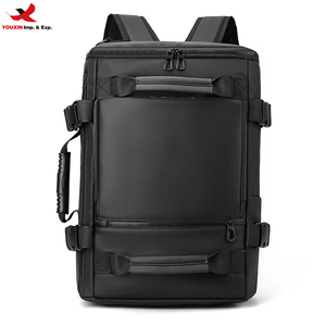 New Waterproof <b>Laptop</b> <b>Backpack</b> Men's Multi-Functional Crossbody Shoulder Durable Nylon Students Bag RTS Bulk Mixed Order - Product Image 1