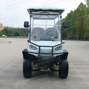 Voiture de <span class=keywords><strong>golf</strong></span> électrique personnalisable Shininglsv à 2 places, 72V, construction en métal à plateau plat, moteur AC 5KW, autonomie de 70 à 90 km, certifiée CE/DOT - Product Image 3