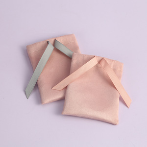 Suede Jewelry Bags <b>Drawstring</b> Velvet <b>Pouches</b> 8x10cm 15x20cm For Jewelry Storage Wedding Candy Gift Packaging - Product Image 4
