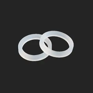 วงแหวนรองยางวงแหวนแบนปะเก็นซิลิโคนทรงสี่เหลี่ยมผืนผ้า