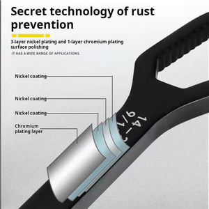 <span class=keywords><strong>Clé</strong></span> à molette multifonctionnelle OEM 8-22 mm, <span class=keywords><strong>clé</strong></span> à molette à double tête <span class=keywords><strong>auto</strong></span>-serrante, <span class=keywords><strong>clé</strong></span> à molette réglable pour la maison - Product Image 5