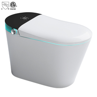 Nouvelle arrivée, toilette de luxe avec chasse d'eau automatique, bidet, grande taille, toilette intelligente électrique monobloc