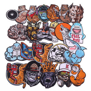 Offres Spéciales sport Animal fer sur patchs de broderie pour vêtements bricolage patchs thermocollants en gros Patch de broderie personnalisé - Product Image 1