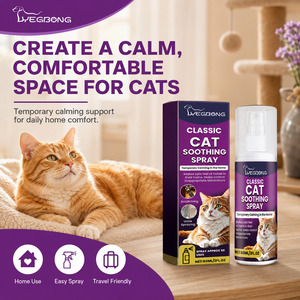 <strong>Cat</strong> Calming Spray for Anxiety Scratching &amp; Urination Gentle Formula for Pets Made in China 211 Count - Product Image 6