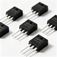 Diode redresseuse en pont traversant KBP307 KBP à 4 broches, 1000V 3A, en silicium, pour applications onduleur/convertisseur