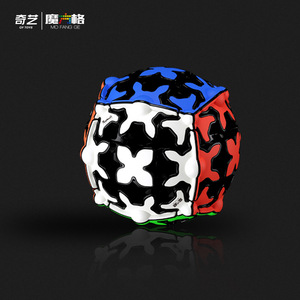Cubo de engranajes Qiyi, pirámide de bolas de engranajes, cilindro, cubo esférico, rompecabezas irregular para adolescentes, juguete para estimular el cerebro - Product Image 5