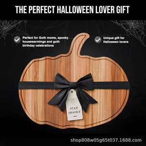 เขียงหั่นอาหารรูปฟักทอง Berry Good Lunch ขนาด 14.8 x 13 นิ้ว สำหรับตกแต่งวันฮาโลวีน - Product Image 3