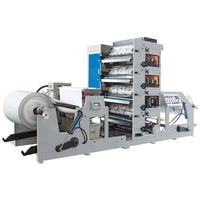 Mesin cetak cangkir kertas mesin cetak Flexo stiker Label Flexographic Film mesin cetak flexo
