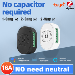 Interrupteur intelligent Graffiti Zigbee 16A 1/2 Gang avec télécommande pour la domotique - Product Image 4