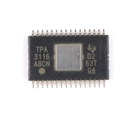 Puce d'amplificateur de puissance audio de classe D à 2 canaux TPA3116D2DADR HTSSOP-32 d'origine