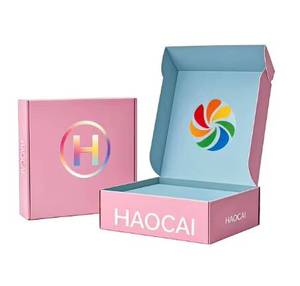 Caja de Regalo de Cartón Corrugado con Logotipo Personalizado, Caja Rígida para Envíos, Embalaje Floral para Ramos de Flores - Product Image 1