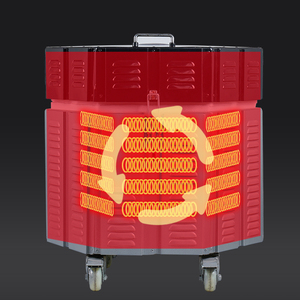 Mini horno eléctrico de cerámica portátil, equipo de calefacción de laboratorio de ahorro de energía para horno de cerámica - Product Image 5