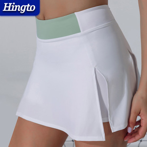 Fris Disc <strong>Golf</strong> Sports Skirt <strong>Shorts</strong> Plus Size Women <strong>White</strong> Tennis Skirt Women Tennis Sportswear Skirt With Inside Pockets - Product Image 5