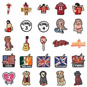 2025年新デザイン卸売K-POPデモンハンターシューチャームK-pop HUNTR X Sajaボーイズスターシューチャームアクセサリー用ギフトに最適 - Product Image 3