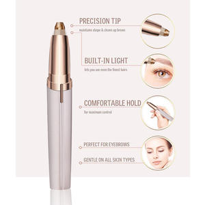 Tondeuse à sourcils électrique, tondeuse à sourcils en forme de rouge à lèvres, <span class=keywords><strong>appareil</strong></span> de rasage et d'épilation <span class=keywords><strong>pour</strong></span> femmes - Product Image 2