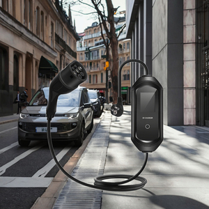 IP54 Su Geçirmez Taşınabilir AC EV Şarj Cihazı 3.5kW Tip 2 Gecikmeli ve Uygulama Kontrollü - Product Image 2