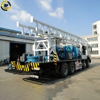Prix des foreuses hydrauliques pour puits d'eau, machine de forage rotative RC montée sur camion tracteur diesel Sinotruk Howo 1000M