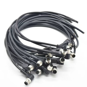 สายเคเบิล USB ต่อ M8 3 พิน 4 พิน 5 พิน 6 พิน สายเคเบิลเซ็นเซอร์ป้องกันสัญญาณรบกวน M12 สายเคเบิลเชื่อมต่อหลายจุด M12 - Product Image 2