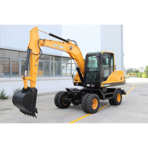 Escavadeira de rodas JGM9075L de <span class=keywords><strong>8</strong></span> toneladas, nova escavadeira hidráulica de rodas para venda, máquinas de terraplenagem da China - Product Image 4