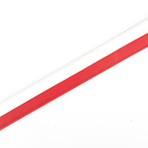 เข็มขัดหนังทูโทนเก๋พร้อมรายละเอียดหัวเข็มขัดสีตัดกัน - Product Image 6