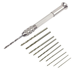 Hand <b>Drill</b> Alloy Steel Tapered Baguette Cut 9cm Length 8mm Diameter For Diy Jewelry Making Tools - Product Image 2