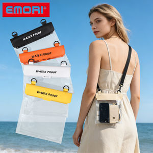 Sac étanche pour téléphone portable en PVC de grande capacité, transparent, compatible avec les écrans tactiles, convient à tous les essentiels, pochette étanche pour téléphone IPX8 - Product Image 6