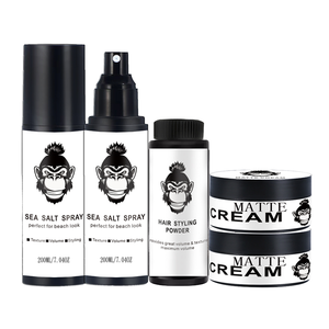 Ozou nhà máy nhãn hiệu riêng người đàn ông lọn tóc bãi biển sóng xác định biển muối khối lượng tóc phun người đàn ông Styling Set cho tiệm hớt tóc - Product Image 1