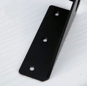 Piezas de estampado de placa de metal Muebles Soporte de trípode grande Soporte de ángulo de conexión - Product Image 6