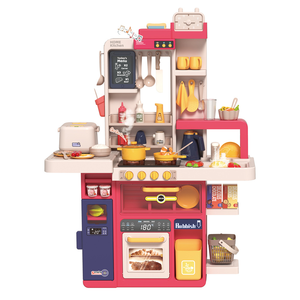 Ensemble de <span class=keywords><strong>cuisine</strong></span> simulée <span class=keywords><strong>pour</strong></span> enfants 93cm 80 pièces, ensemble de <span class=keywords><strong>cuisine</strong></span> grand jouet, grands jouets de <span class=keywords><strong>cuisine</strong></span> <span class=keywords><strong>pour</strong></span> filles et enfants de <span class=keywords><strong>10</strong></span> <span class=keywords><strong>ans</strong></span> - Product Image 1