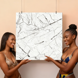 60x60cm Snow White Marble Premium Porcelain Tiles Outdoor Firebrick Scratch-Resistant Acid-Resistant Non-Slip Bathroom Mall - Product Image 4