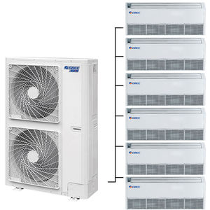 ระบบปรับอากาศแบบแยกส่วนติดผนังขนาดเล็ก 3 โซน 36000 บีทียู แบบคู่ VRF - Product Image 1