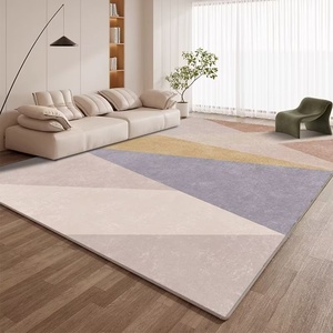 Nuovo Tappeto da Cucina <span class=keywords><strong>Moderno</strong></span> in Poliestere Antiscivolo a Pelo Corto con Stampa Geometrica Lavabile di Alta Qualità - Product Image 3