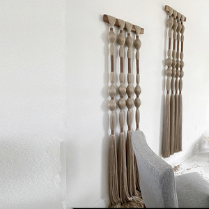 Toile <span class=keywords><strong>de</strong></span> fond <span class=keywords><strong>de</strong></span> <span class=keywords><strong>mariage</strong></span> en macramé bohème écologique <span class=keywords><strong>décoration</strong></span> <span class=keywords><strong>de</strong></span> maison créative tentures murales <span class=keywords><strong>de</strong></span> salon personnalisable décor en macramé fait main - Product Image 4
